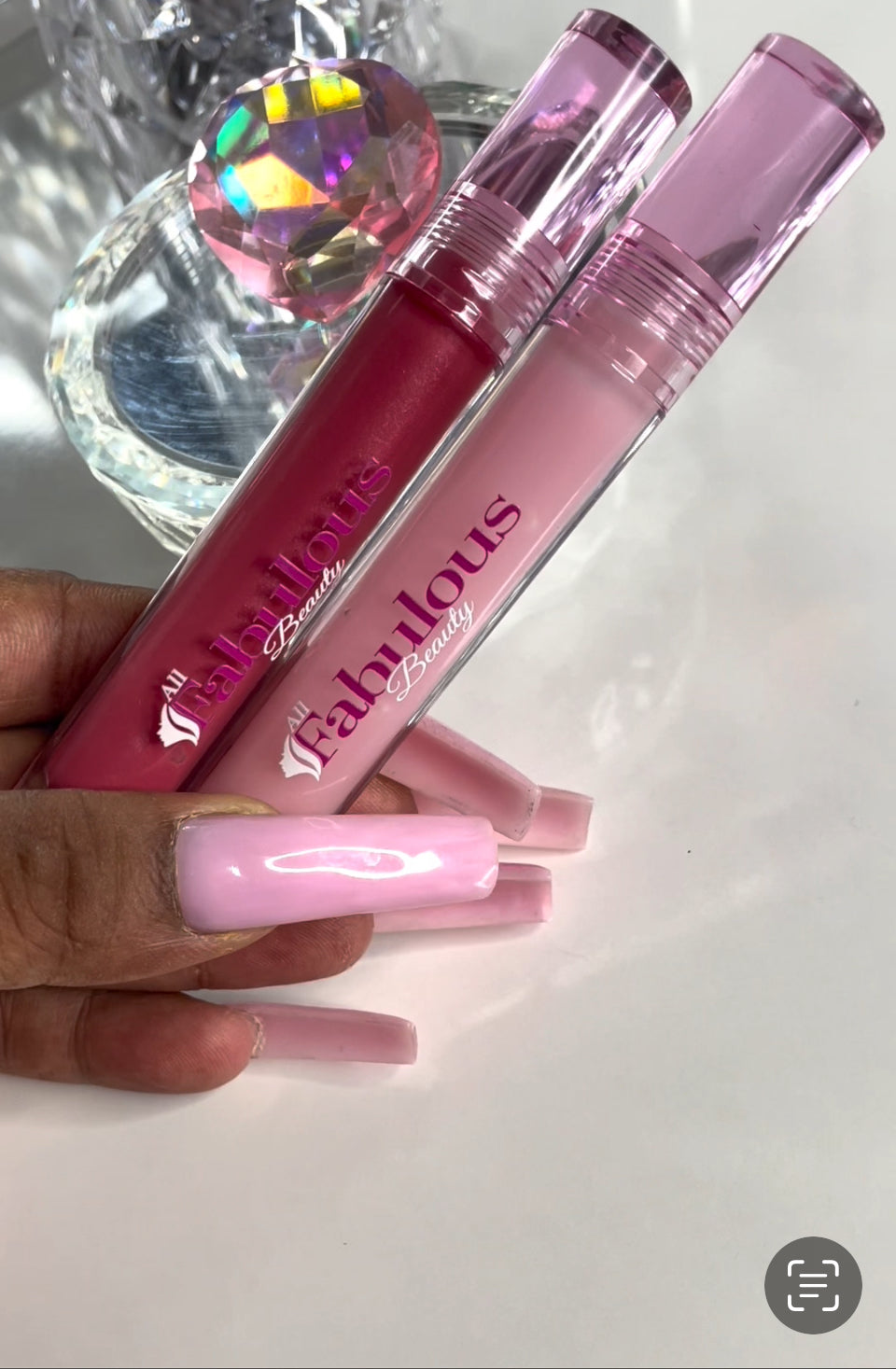 Pink lipglosses bundle