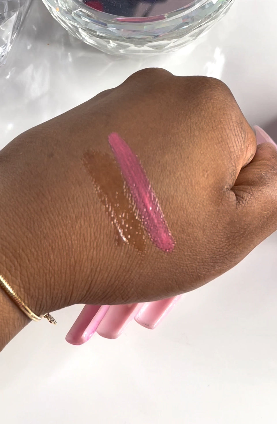 Pink lipglosses bundle